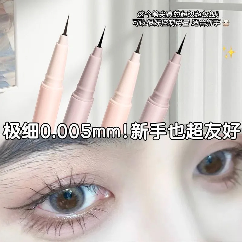 VOODOO ファイン ブライト アイ リキッド アイライナー ペン 速乾性膜形成 長持ちする防水 汚れないアイライナー 初心者向け 手頃な価格|undefined
