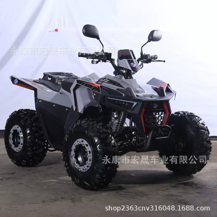 新款全地形沙滩车125cc汽油摩托四轮越野车ATV成人150CC 工厂