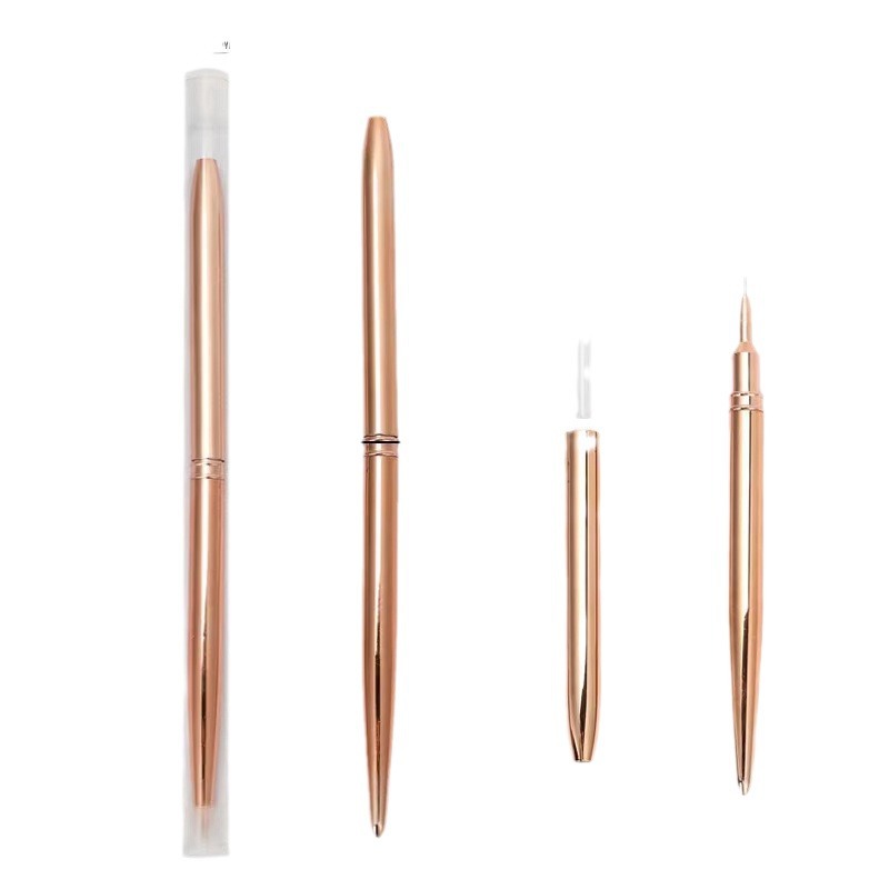 Cross-border nuevo tubo de aguja de uñas pluma de dibujo ultra-fino gancho pluma línea pintada tienda de uñas cepillo especial solo