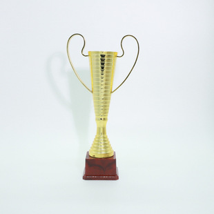 Plastic Trophies Customized with Pictures for Football and Basketball, Creative Medals for Children's Student Sports Games and Competitions, Large Gold Cups