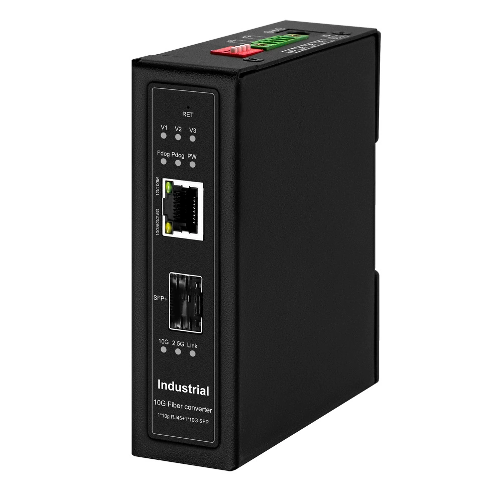 Управлятые 10G оптоволоконные приемопередатчики POE 802.3 at/af/bt