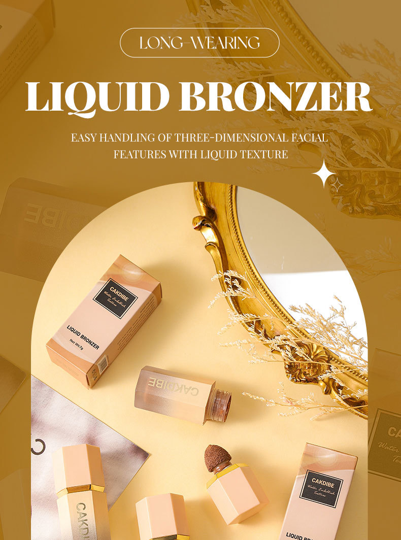 Natural three-dimensional Lightweight Concealer Beauty Highlighter Moisturizing, Breathable and brightening Liquid_voghion.com