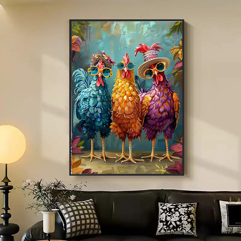 Paisaje transfronterizo de flores de ensueño llenas de diamantes DIY pintadas a mano Magic cuadrado conjunto de pegatinas de diamantes