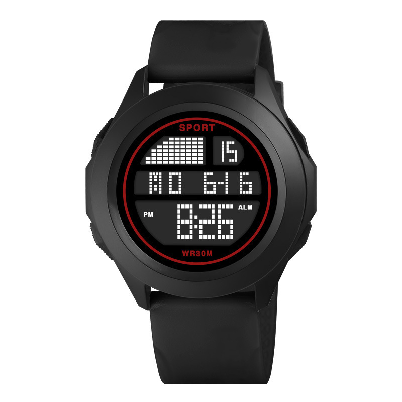 Nuevo reloj de los hombres de alta tecnología sentido de la moda fresco al aire libre luminoso deportes reloj electrónico hombres al por mayor