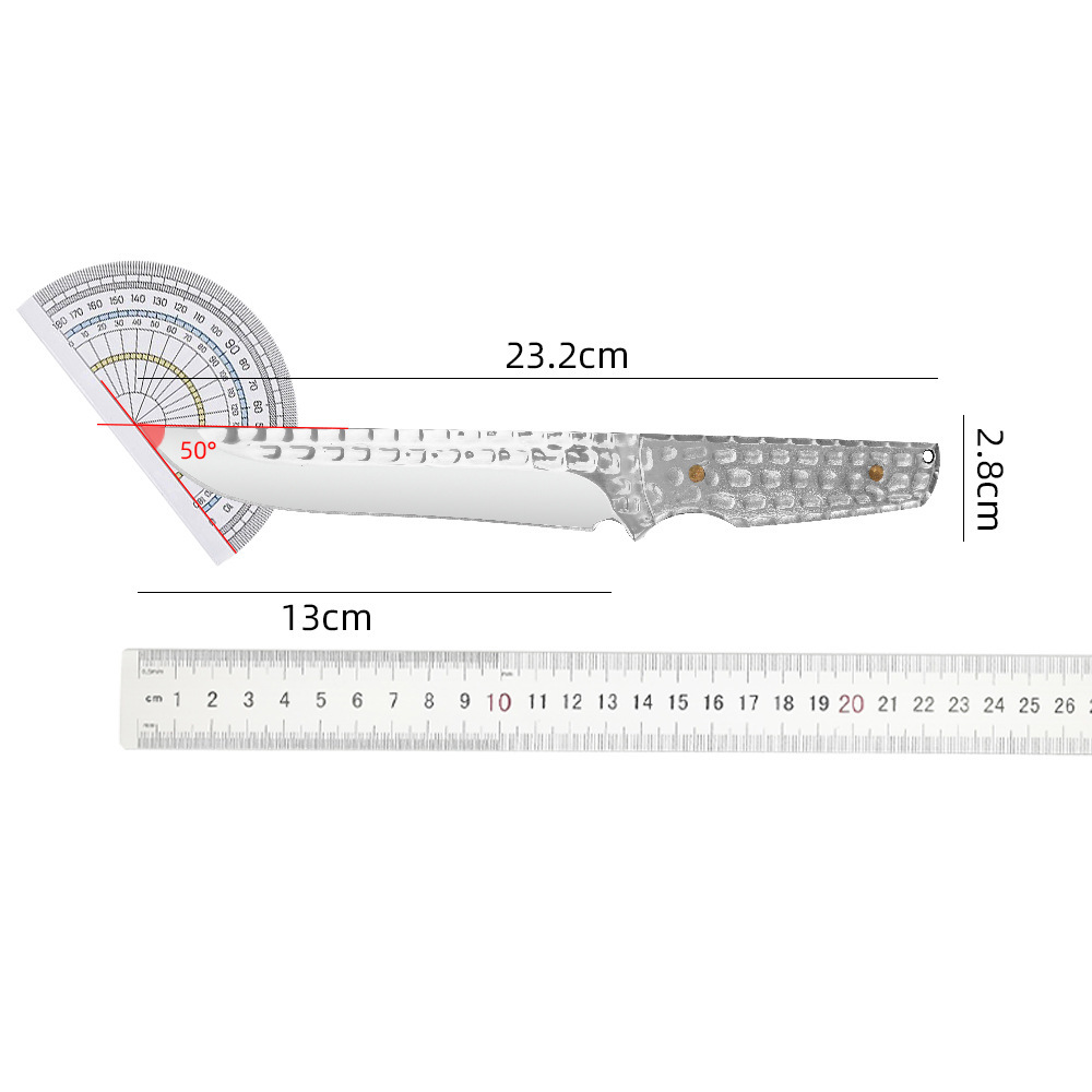 올스틸 칼(가죽 칼집 포함)