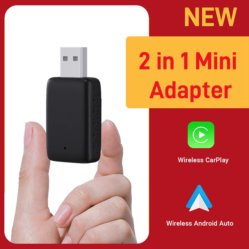 Автомобильная коробка carplay Auto проводной в беспроводной автомобильный адаптер Android смарт-машина подключенный модуль
