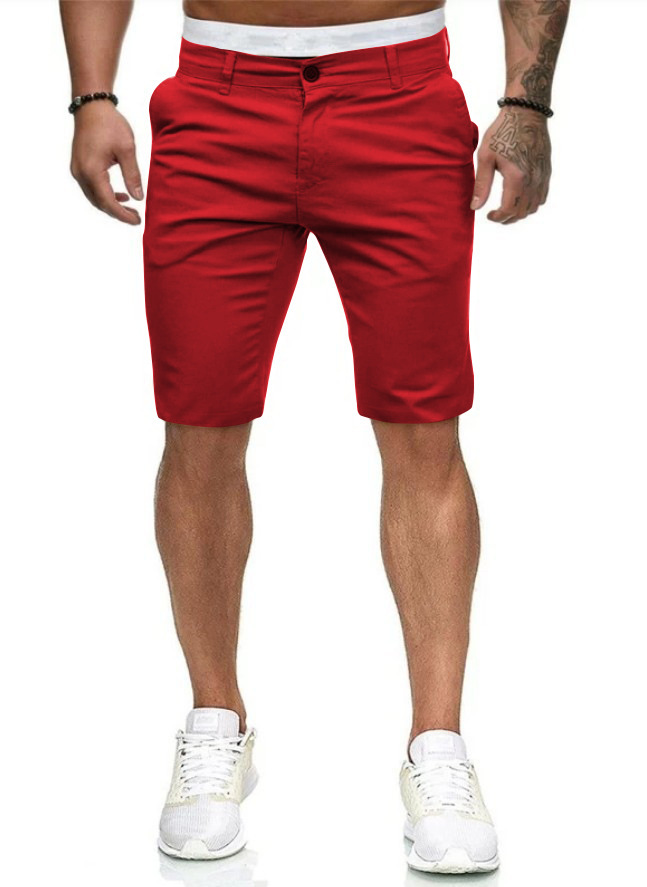 Mens Chino Shorts Casual Cotton Stretch Half Pant Cargo Combat Shorts Stylish - Picture 16 of 19