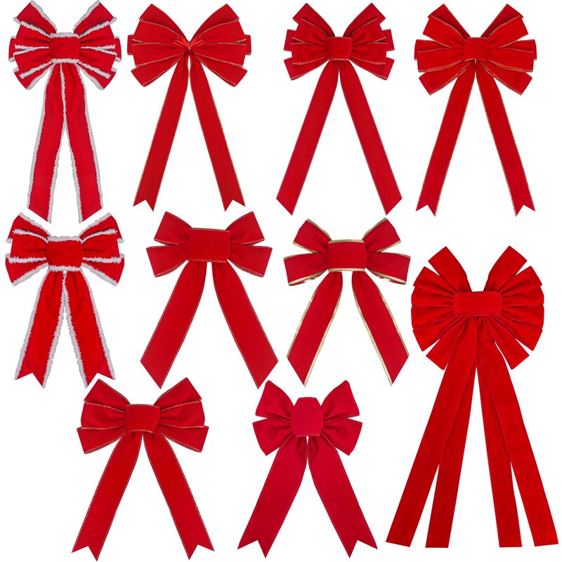 Amazon Velvet Door Butterfly Christmas Tree Wreath Decoration Velvet Ribbon Christmas Red Swallowtail Bow Garland Amazon Velvet Door Butterfly Christmas Tree Wreath Decoration Velvet Ribbon Christmas Red Swallowtail Bow Garland