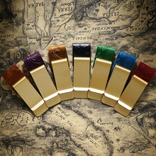 旅行者笔记本TRAVELER'S 配件书签雕花不锈钢笔夹 黄铜金属钱夹