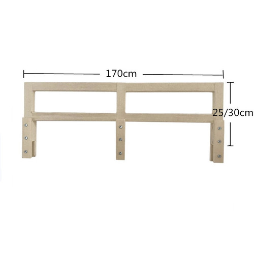上铺防摔加高护栏挡板围栏栏杆防坠落单边免打孔宿舍高低床