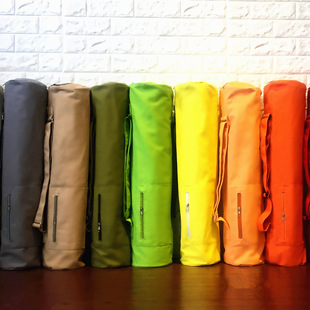 Newly Added Lengthened and Widened Rubber Pad Backpack Yoga Mat Storage Backpack Yoga Canvas Multifunctional Yoga Bag