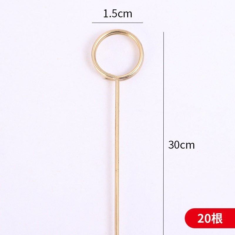 Pins wind metal tarjeta de felicitación al por mayor material de embalaje de flores frescas titular de tarjeta de bricolaje floristería material suministros florales arreglos florales