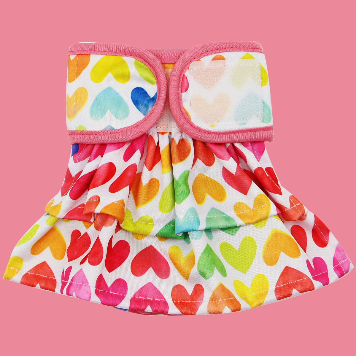 Asenappy pantalones fisiológicos para perros pañales para perros mascotas hembra perro lavable falda pantalones de seguridad anti-acoso durante el período fisiológico