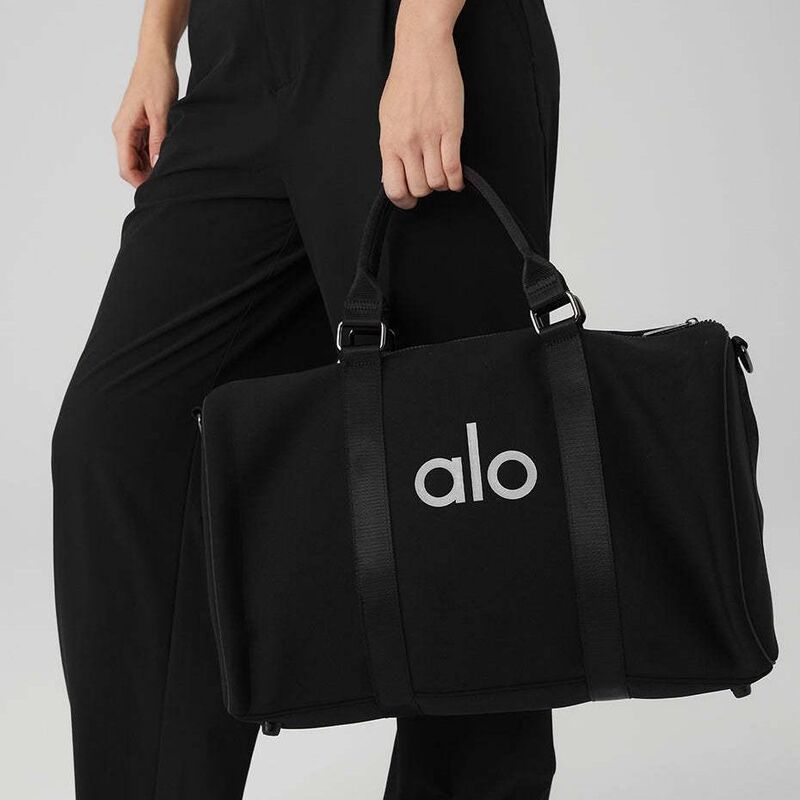 ALO 手荷物バッグ サイドジッパー 乾湿分離バッグ ネオプレン トラベル スポーツ フィットネス バッグ 大容量|undefined