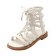 Girls' Sandals 2023 New Summer Children's Roman Shoes Soft Sole Summer Little Girl Beach Shoes Baby Casual Shoes