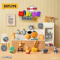 52TOYS猫和老鼠MINIME变形系列盲袋网红抽象萌粒潮玩盲盒儿童礼物