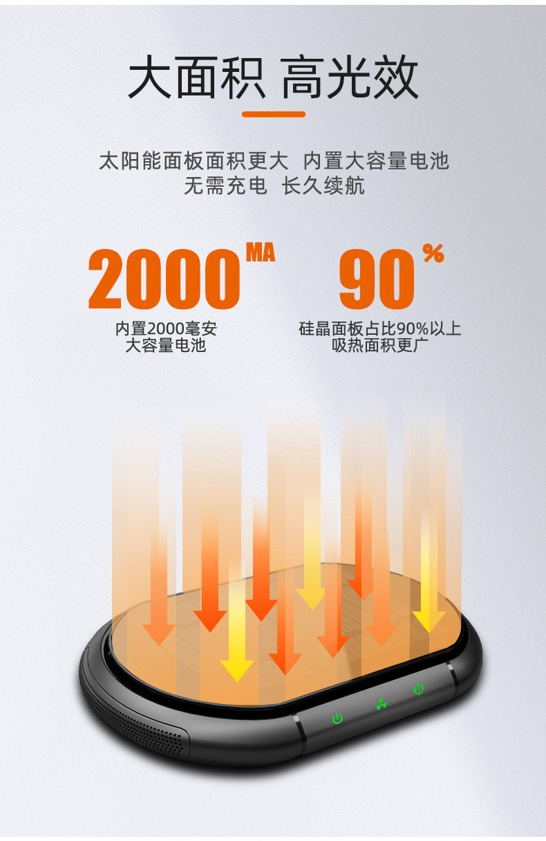 Cross-Border Car Air Purifier for Cars, Small Negative Ion Oxygen Bar, Removes Formaldehyde, Removes Smoke and Deodorizes