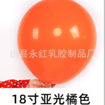 Fábrica al por mayor de 18 pulgadas macaron globo boda cumpleaños fiesta decoración mate globo redondo de látex globo