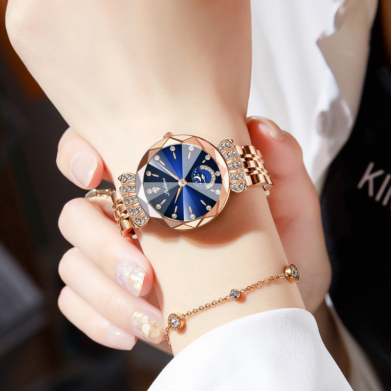 Elegant Geometric Jewelry Buckle Quartz Women's Watches display picture 4
