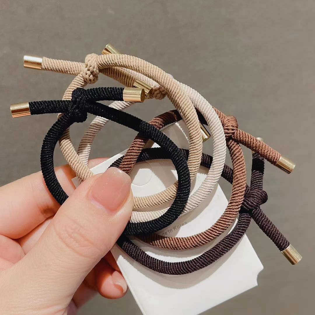 Set di 5 elastici per capelli eleganti per coda e chignon_voghion.com