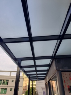 Shenzhen Hong Kong Insulated Aluminum Alloy Stainless Steel Laminated Tempered Glass Sunroom Endurance Board Replacement Canopy Sealing
