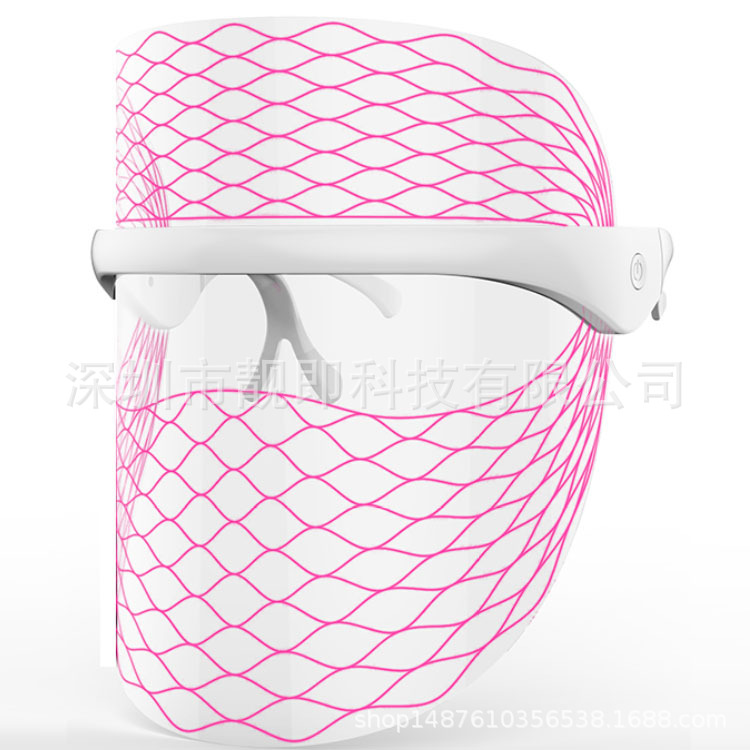 新品靓即7色美容面罩 花纹面罩 LED面罩美容仪光子嫩肤仪外贸爆品