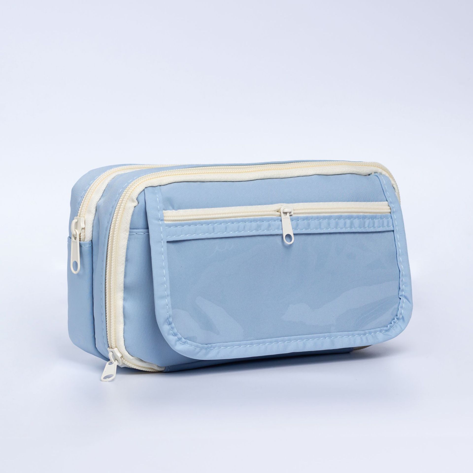 Bolsa de bolígrafo de gran capacidad de 9 capas de niñas de escuela primaria niñas de alto valor facial ins caja de papelería plegable para niños de escuela secundaria