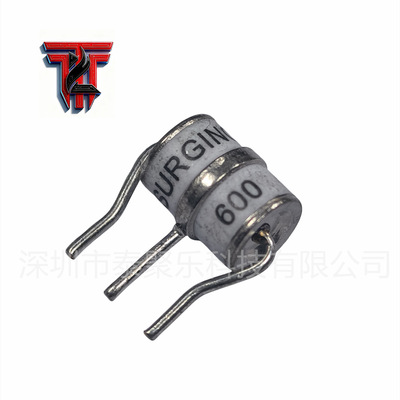 SE83-600X керамическая газоразрядная трубка 10KA молниезащитная трубка GDT вилка 8*10 мм трехконтактная 600 В