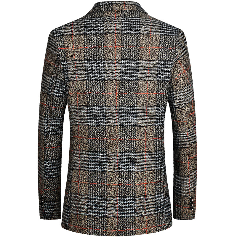 2023 traje de primavera y otoño traje casual de negocios de los hombres pequeño traje chaqueta de moda de los hombres coreanos SLIM-Fit single-West top