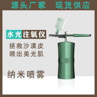 Oxygen Injection Instrument Household Nano Sprayer Hydrating Beauty Instrument Facial Water Light Needle for Girls Hand-held Spray Beauty Instrument