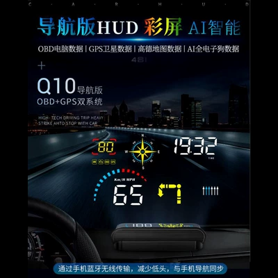 Hud Car Head-Up Display Ai Vehicle HUD