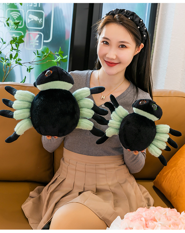 PP cotton Material Halloween Festival Spider Pattern Children Unisex Gender Children Unisex Halloween Spider PP Cotton Stuffed Animals & Plush Toys