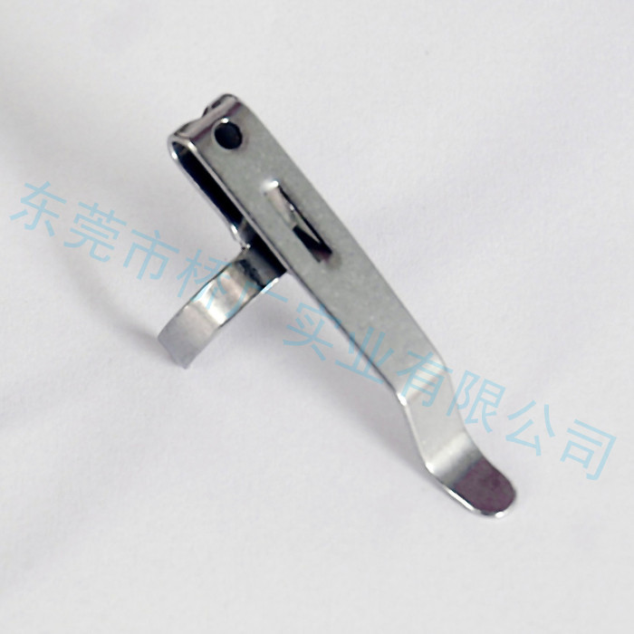 厂家销售LED调焦强光迷你不锈钢手电筒1644C开口抱夹笔夹笔挂腰夹