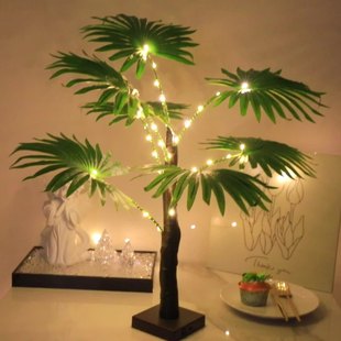 Palm Tree Light Cross-border New Christmas Decorative Light Holiday Party Atmosphere Light Scene Layout Landscape Luminous Tree