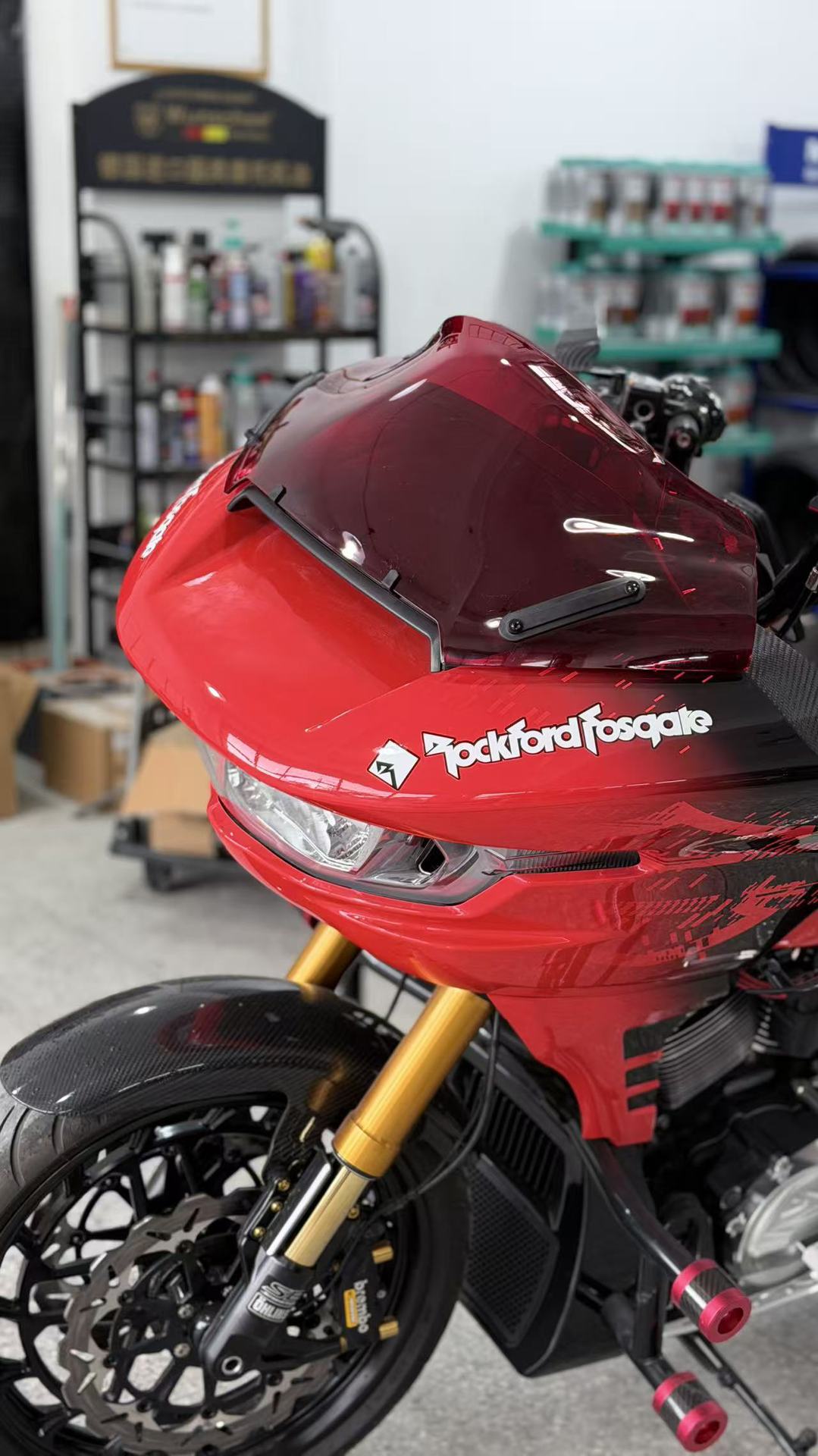 Harley 23.5-26 Road Glide 10inch Pc Material Windshield, Available in Multiple Colors