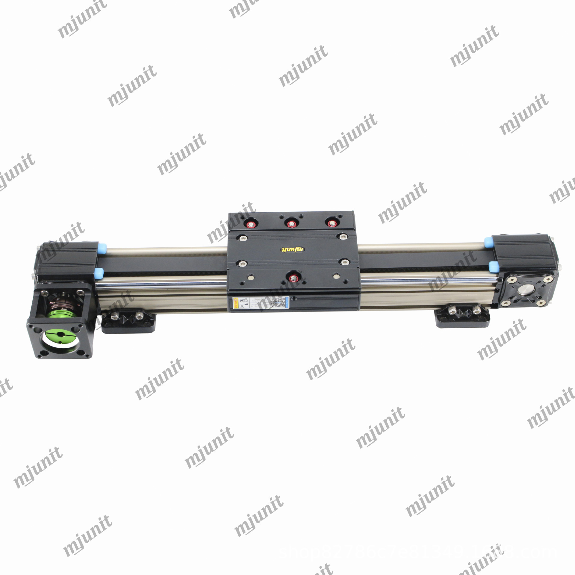mjunit拉链机同步带滑台静音滑轨高速直线导轨模组单轴往复轨道