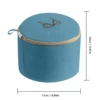 Large rubber shell bra-Morandi Blue