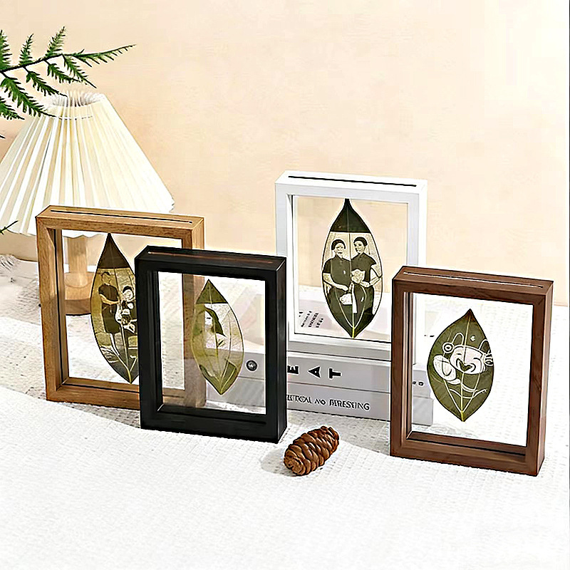 Double-Sided Transparent Photo Frame Display Stand Wholesale Handmade Plant Specimen Frame Density Board Photo Frame Display Stand European Style DIY Picture Frame Double-Sided Transparent Photo Frame Display Stand Wholesale Handmade Plant Specimen Frame Density Board Photo Frame Display Stand European Style DIY Picture Frame