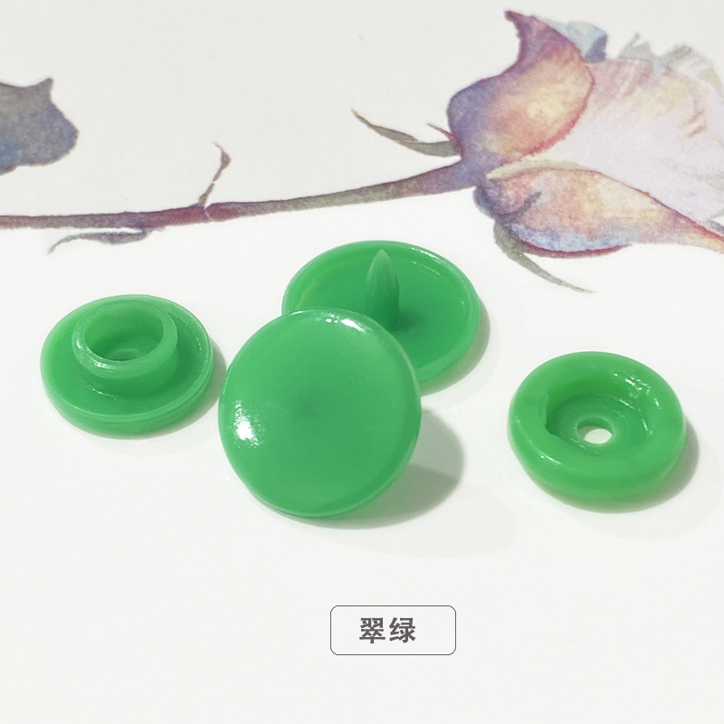 T3T5T8 impermeable con botón a presión de resina plástica, botones de ropa de bebé, botones invisibles, botones de color sin costura