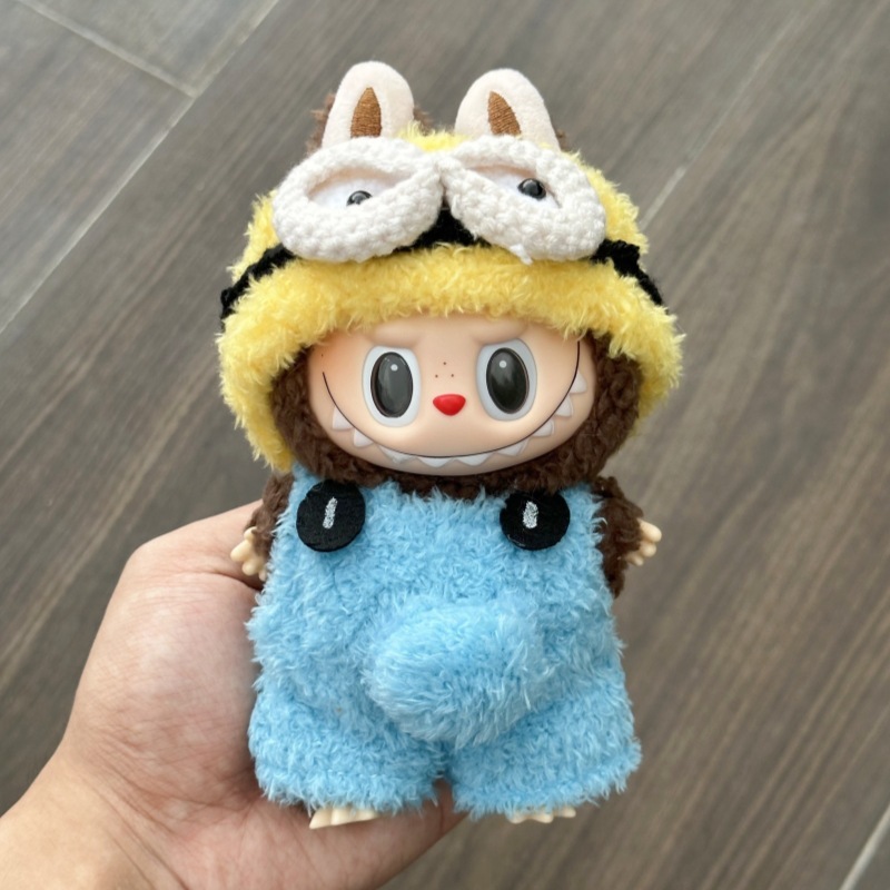 仅衣服适用labubu坐坐派对娃衣一二三代拉布布衣服套装配件饰周边|undefined