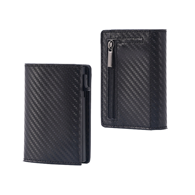 Sac à bandoulière anti-vol de couleur de couleur unie avec des emplacements de cartes pour hommes et femmes