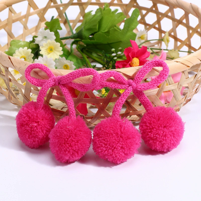 Новый кашемировый меховой шар DIY детская головоломка плюшевый мяч детский сад творческий материал ручной работы DIY оптом