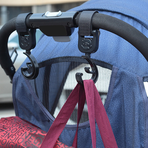 2-pack stroller hooks, strollers, stroller clips, carabiner clips, stroller accessories