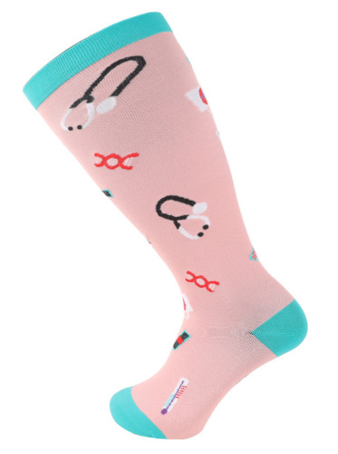 Amazon Comercio exterior caliente extra grande calcetines de compresión más tamaño grasa Calcetines de becerro en stock al por mayor