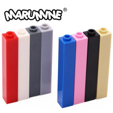 ���ݻ�ľ2453����С����DIYƴװ�� 1x1x5��ש ������ɢ�� 0.1KG
