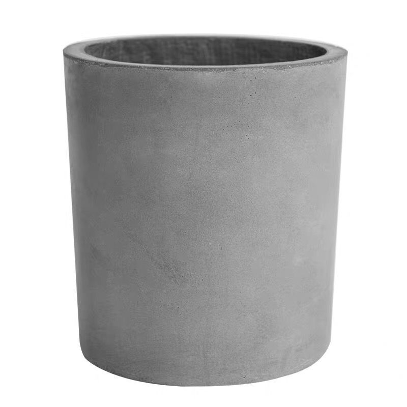 Macetas de barro de viento industrial de celebridades de Internet Macetas de plantación de plantas verdes de monstera retro Macetas de cemento cilíndricas ins al por mayor