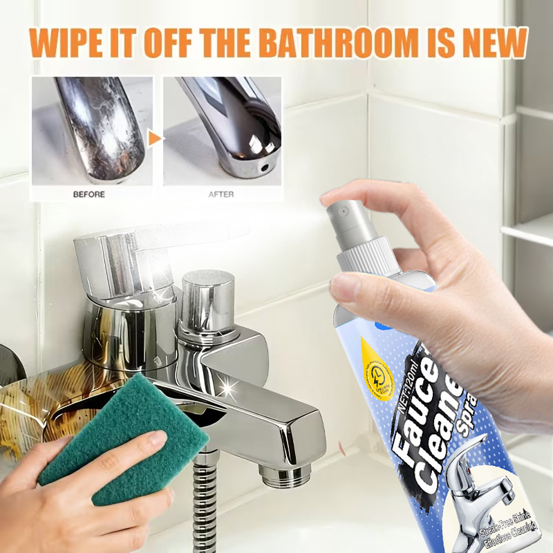 Bathroom Showerhead Descaler, Shower Faucet Cleaner, Clog Remover, and Descaling Cleaning Tool
