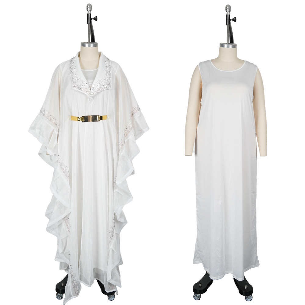 Cross-border Foreign Trade Middle Eastern Muslim Robe Cardigan European And American Dubai Elegant Women's Dress_ecoleips.com