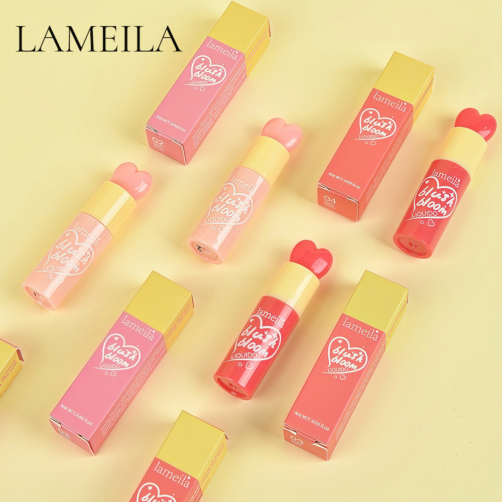 Solo exporta líquido de rubor hidratante líquido maquillaje facial reparador líquido de rubor mate fácil de colorear colorete al por mayor transfronterizo