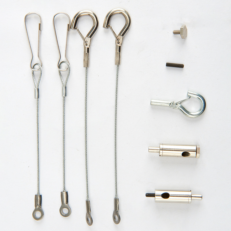 Fabricante de Cuerdas Resistentes para Colgar Lámparas Anti-caída, Cuerda de Acero para Electrodomésticos Inteligentes, Accesorios para Lámparas LED, Cable para Colgar Iluminación.